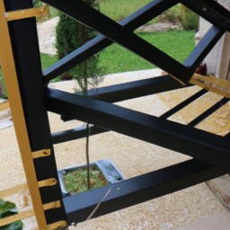 Création de pergola avec toiture véranda en PVC Amneville